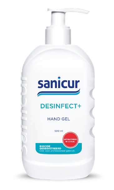 sanicur desinfect+ handgel 500ML