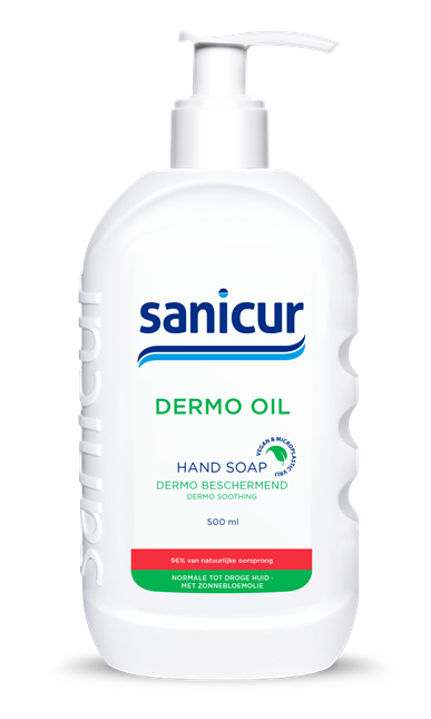 SANICUR HAND WASH DERMO OIL 500ML